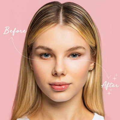 Under Eye Brightener – Erase Dark Circles & Brighten Tired Eyes (Soft Pink)