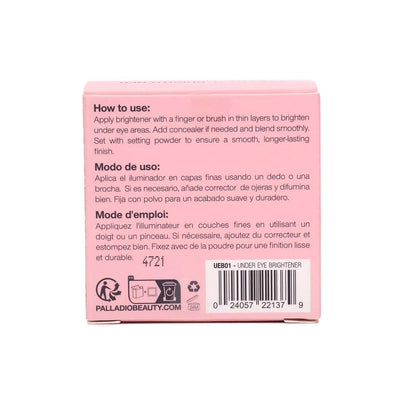 Under Eye Brightener – Erase Dark Circles & Brighten Tired Eyes (Soft Pink)